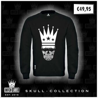 Sweater Black Skull Collection