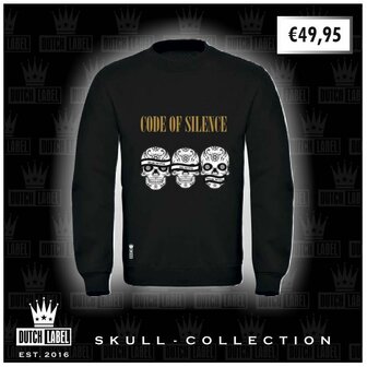 Sweater Black Skull Collection