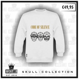 Sweater White Skull Collection