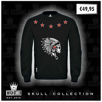 Sweater Black Skull Collection