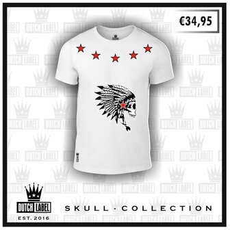 T-shirt White Skull Collection