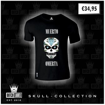 T-shirt Black Skull Collection