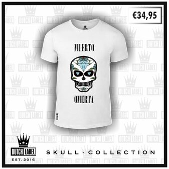 T-shirt White Skull Collection