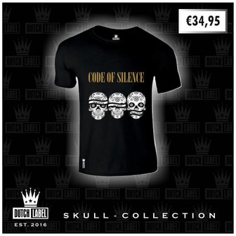 T-shirt Black Skull Collection