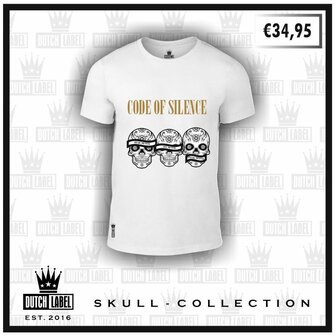 T-shirt White Skull Collection