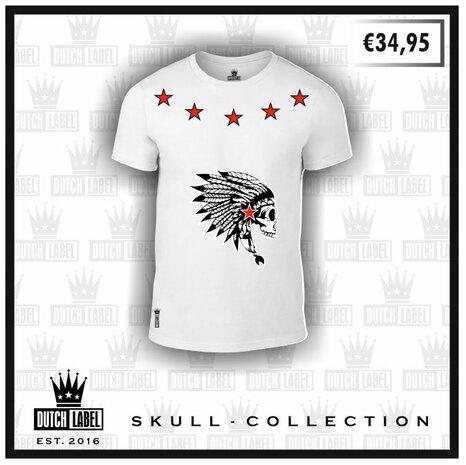 T-shirt White Skull Collection