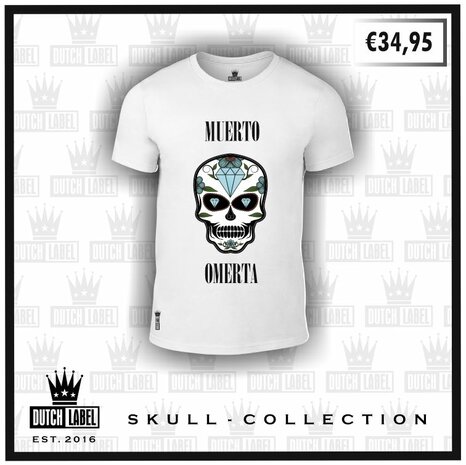 T-shirt White Skull Collection