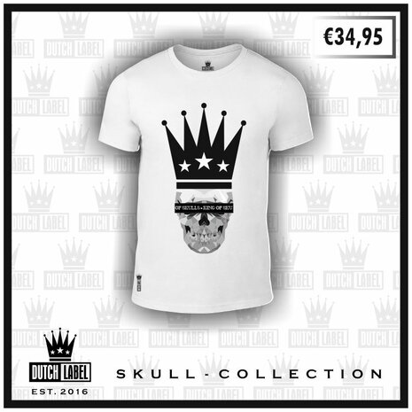 T-shirt White Skull Collection